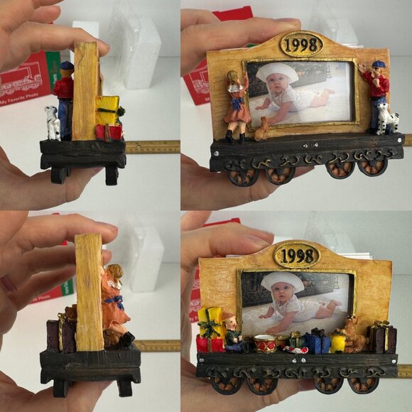 Vtg 1998 JCPenney Christmas Holiday Santa My Favorite Photo Train Week 39 READ - Picture 3 of 11